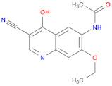 Acetamide, N-(3-cyano-7-ethoxy-4-hydroxy-6-quinolinyl)-