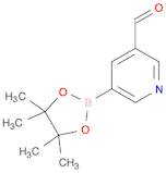 5-(4,4,5,5-Tetramethyl-1,3,2-dioxaborolan-2-yl)nicotinaldehyde