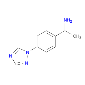 1-(4-(1H-1,2,4-Triazol-1-yl)phenyl)ethanamine