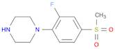 Piperazine,1-[2-fluoro-4-(methylsulfonyl)phenyl]-