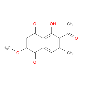 6-acetyl-5-hydroxy-2-methoxy-7-methyl-naphthalene-1,4-dione