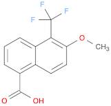 1-Naphthalenecarboxylicacid, 6-methoxy-5-(trifluoromethyl)-