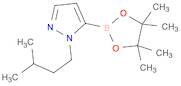 1-(3-Methylbutyl)-5-(4,4,5,5-tetraMethyl-1,3,2-dioxaborolan-2-yl)-1H-pyrazole