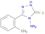 4-amino-5-(2-methylphenyl)-2H-1,2,4-triazole-3-thione