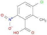 3-Chloro-2-methyl-6-nitrobenzoic acid