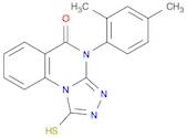 4-(2,4-DIMETHYLPHENYL)-1-MERCAPTO[1,2,4]TRIAZOLO[4,3-A]QUINAZOLIN-5(4H)-ONE