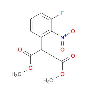 Dimethyl 2-(3-fluoro-2-nitrophenyl)malonate