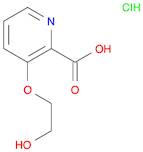 3-(2-Hydroxyethoxy)picolinic acid hydrochloride