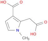 2-(Carboxymethyl)-1-methyl-1H-pyrrole-3-carboxylic acid