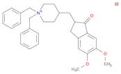 Piperidinium,4-[(2,3-dihydro-5,6-dimethoxy-1-oxo-1H-inden-2-yl)methyl]-1,1-bis(phenylmethyl)-,br...