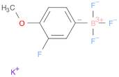 POTASSIUM (3-FLUORO-4-METHOXYPHENYL)TRIFLUOROBORATE