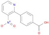 4-(3-Nitropyridin-2-yl)benzoic acid