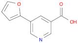 5-(2-FURYL)NICOTINIC ACID 97%5-(2-FURYL)PYRIDINE-3-CARBOXYLIC ACID