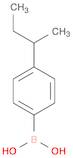 Boronic acid,B-[4-(1-methylpropyl)phenyl]-