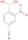 (4-Cyano-2-nitrophenyl)boronic acid