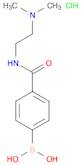 4-(2-(DIMETHYLAMINO)ETHYLCARBAMOYL)PHENYLBORONIC ACID, HCL