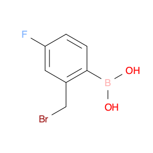 (2-(Bromomethyl)-4-fluorophenyl)boronic acid