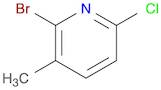 2-Bromo-6-chloro-3-methylpyridine