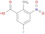 5-Fluoro-2-methyl-3-nitrobenzoic acid