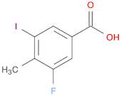 3-Fluoro-4-methyl-5-iodobenzoic acid