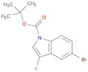 tert-Butyl 5-bromo-3-iodo-1H-indole-1-carboxylate