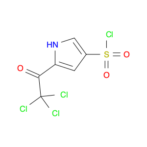 5-(2,2,2-Trichloroacetyl)-1H-pyrrole-3-sulfonyl chloride