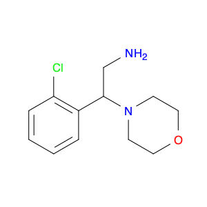 4-Morpholineethanamine,b-(2-chlorophenyl)-