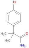 2-(4-BROMOPHENYL)-2-METHYLPROPANAMIDE