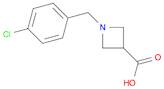 1-(4-CHLORO-BENZYL)-AZETIDINE-3-CARBOXYLIC ACID