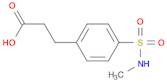 3-{4-[(methylamino)sulfonyl]phenyl}propanoic acid