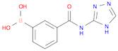 (3-((1H-1,2,4-Triazol-3-yl)carbamoyl)phenyl)boronic acid