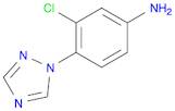 3-chloro-4-(1H-1,2,4-triazol-1-yl)aniline