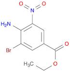 ETHYL 4-AMINO-3-BROMO-5-NITROBENZOATE