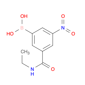 3-(Ethylcarbamoyl)-5-nitrophenylboronic acid