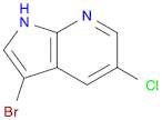 3-Bromo-5-chloro-1H-pyrrolo[2,3-b]pyridine