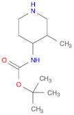 TERT-BUTYL 3-METHYLPIPERIDIN-4-YLCARBAMATE