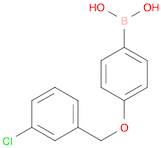 (4-((3-Chlorobenzyl)oxy)phenyl)boronic acid