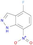 4-Fluoro-7-nitro-1H-indazole