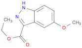 1H-Indazole-3-carboxylicacid, 5-methoxy-, ethyl ester