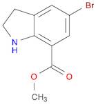 Methyl 5-bromoindoline-7-carboxylate