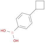 Boronic acid, (4-cyclobutylphenyl)-