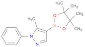 5-METHYL-1-PHENYL-4-(4,4,5,5-TETRAMETHYL-1,3,2-DIOXABOROLAN-2-YL)-1H-PYRAZOLE