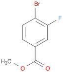 Methyl 4-bromo-3-fluorobenzoate