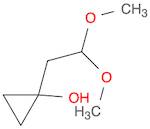 1-(2,2-Dimethoxyethyl)cyclopropanol