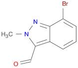 7-Bromo-2-methyl-2H-indazole-3-carbaldehyde