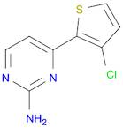 4-(3-CHLORO-2-THIENYL)-2-PYRIMIDINAMINE