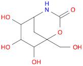 6,7,8-Trihydroxy-1-(hydroxymethyl)-2-oxa-4-azabicyclo[3.3.1]nonan-3-one