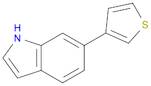 6-(Thiophen-3-yl)-1H-indole