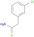 Benzeneethanethioamide,3-chloro-