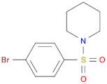 1-((4-Bromophenyl)sulfonyl)piperidine